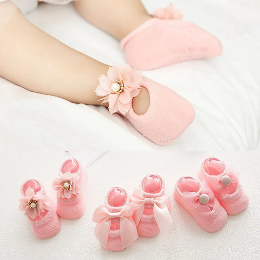 Siyabonga New Spring Baby Walking Socks – Adorable Comfort for Little Feet!