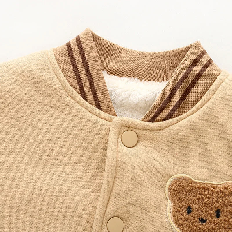 Linkie Jacket - Cozy Fleece Baby Jacket