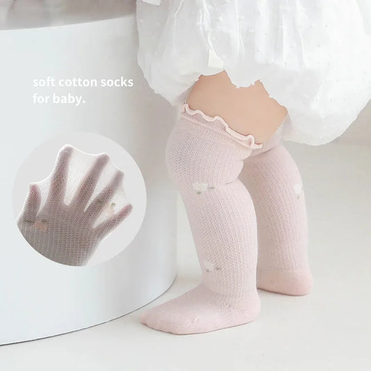 Naledi Korean Style Baby Over-Knee Socks – Lightweight Comfort for Your Little One